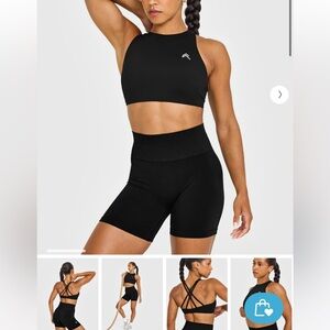 Oner Active EasyLift High Neck Sports Bra
Color: Black